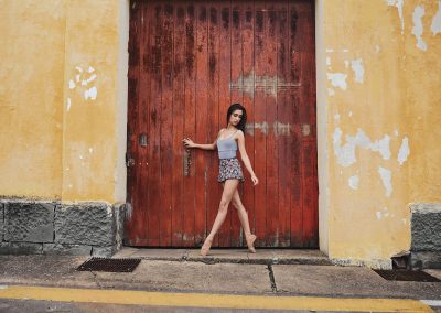 Ensaio Feminino Urbano de Bailarina em Caxias do Sul