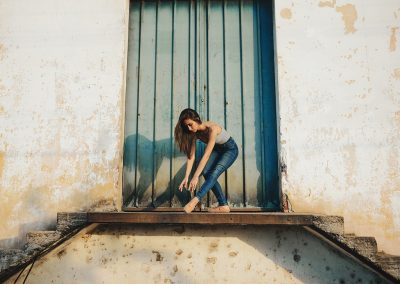 Ensaio Feminino Urbano de Bailarina em Caxias do Sul