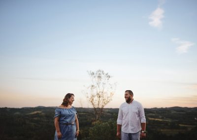 Ensaio Pré Casamento no pôr do sol em Arroio do Padre