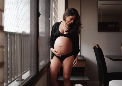 Ensaio Gestante Boudoir - Porto Alegre