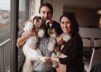 Ensaio Gestante em casa - Porto Alegre