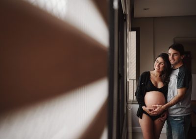 Ensaio Gestante Boudoir - Porto Alegre