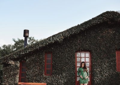 Ensaio Gestante Externo na Natureza